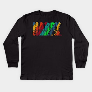 vintage color Harry Connick Jr Kids Long Sleeve T-Shirt